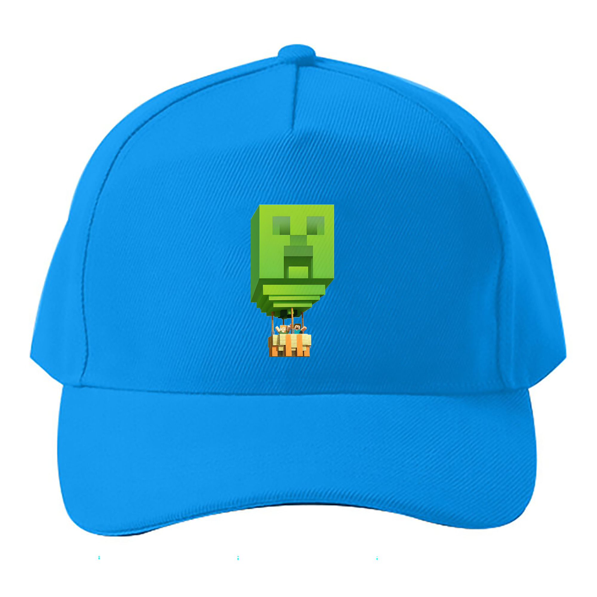 （画像用） マインクラフト ブロックの世界 Minecraft MC Block world ベースボールキャップ 綿100％ 男女兼用 帽子 スポーツ